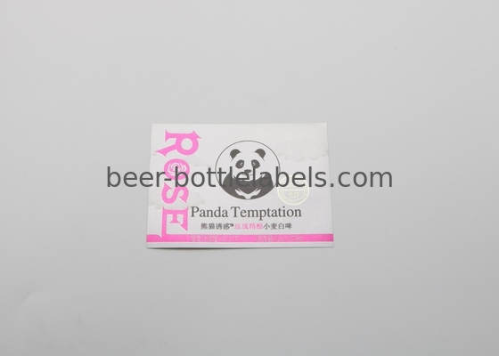 Hot Gold Foil Embossment Stamping Wine label Spot UV Texture Paper Wine Label Wine Bottle Sticker label