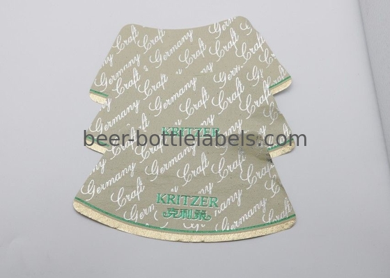 China Wholesale Waterproof Adhesive Vinyl Private Custom Wine Labels Printing for Wine Bottle Stickers