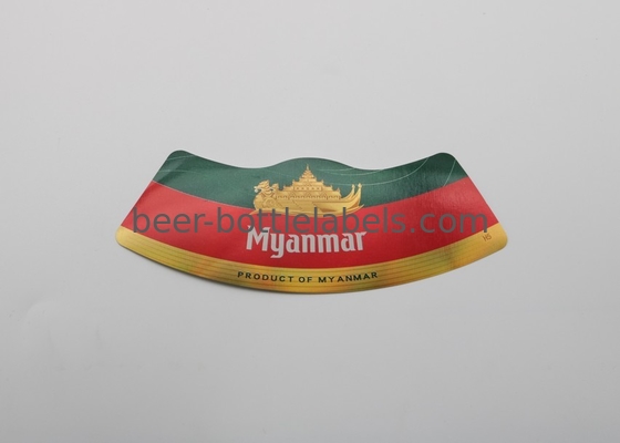 China Wholesale Waterproof Adhesive Vinyl Private Custom Wine Labels Printing for Wine Bottle Stickers