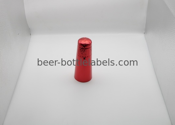 Champagne Bottle Aluminum Foil Shrink Cap Custom Standard Wine Glass Bottle Aluminum Cap
