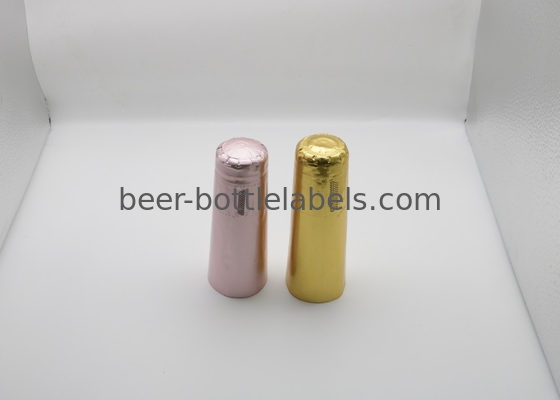 Champagne Bottle Aluminum Foil Shrink Cap Custom Standard Wine Glass Bottle Aluminum Cap