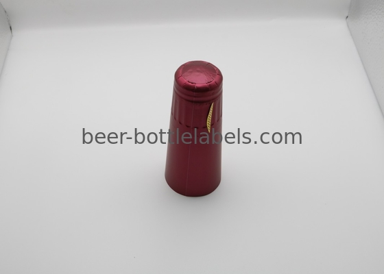 Champagne Bottle Aluminum Foil Shrink Cap Custom Standard Wine Glass Bottle Aluminum Cap