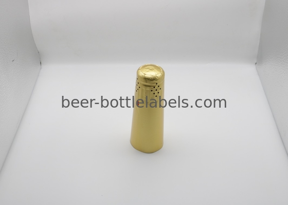 Champagne Bottle Aluminum Foil Shrink Cap Custom Standard Wine Glass Bottle Aluminum Cap