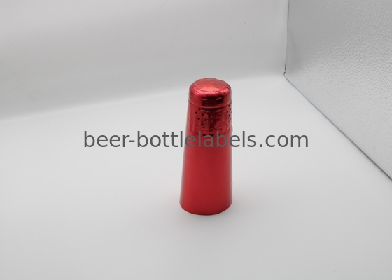 Champagne Bottle Aluminum Foil Shrink Cap Custom Standard Wine Glass Bottle Aluminum Cap