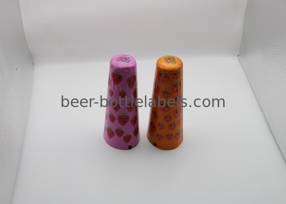 Free Sample Customized PVC Heat Shrink Cap PVC Wine Champagne Bottle Shrink Capsule