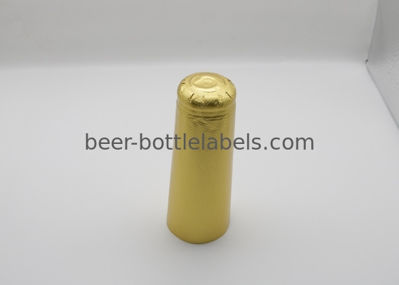 Free Sample Customized PVC Heat Shrink Cap PVC Wine Champagne Bottle Shrink Capsule