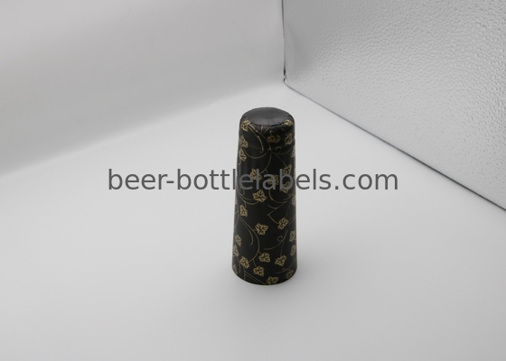 Customize PVC Heat Shrink Caps Seal For Champagne Wine Liquor Bottle Cap Shrink Wrap With Tear stripe