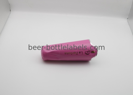 Customize PVC Heat Shrink Caps Seal For Champagne Wine Liquor Bottle Cap Shrink Wrap With Tear stripe