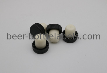 Customized luxury wooden bottle stopper T shape gin whiskey spirits whisky bottle synthetic cork stopper wooden vodka ca