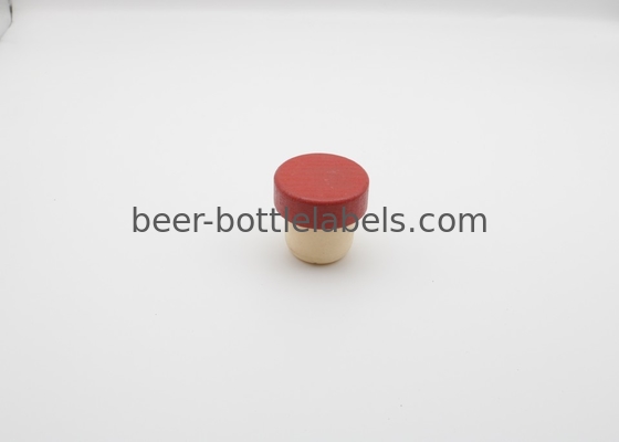 Customized luxury wooden bottle stopper T shape gin whiskey spirits whisky bottle synthetic cork stopper wooden vodka ca