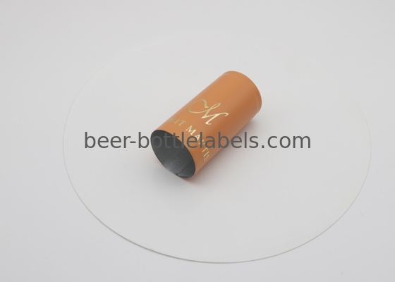 25*43mm 30*60mm Whisky Wine Bottle Tamper Proof Aluminium Closures Caps