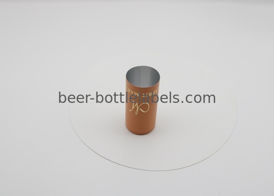 25*43mm 30*60mm Whisky Wine Bottle Tamper Proof Aluminium Closures Caps