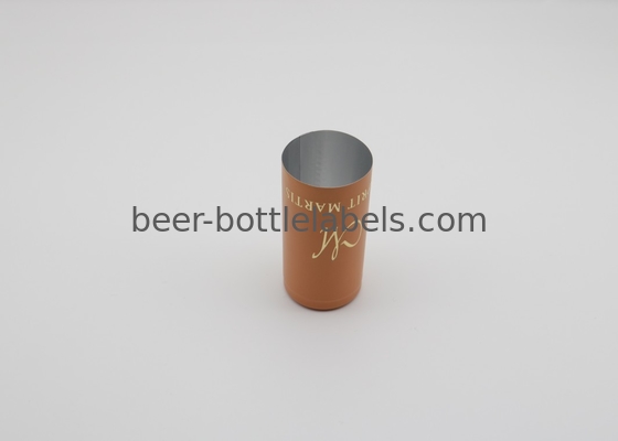 25*43mm 30*60mm Whisky Wine Bottle Tamper Proof Aluminium Closures Caps