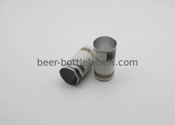25*43mm 30*60mm Whisky Wine Bottle Tamper Proof Aluminium Closures Caps
