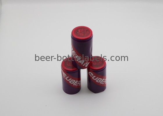 25*43mm 30*60mm Whisky Wine Bottle Tamper Proof Aluminium Closures Caps