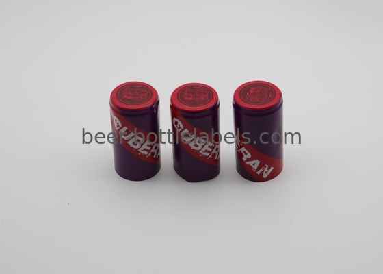 25*43mm 30*60mm Whisky Wine Bottle Tamper Proof Aluminium Closures Caps