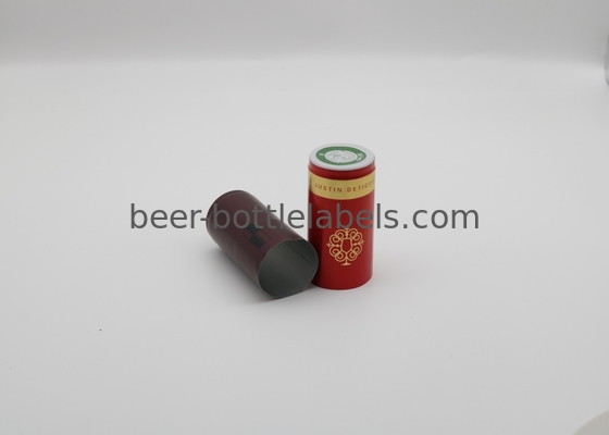 25*43mm 30*60mm Whisky Wine Bottle Tamper Proof Aluminium Closures Caps