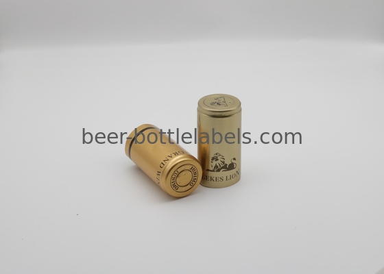 25*43mm 30*60mm Whisky Wine Bottle Tamper Proof Aluminium Closures Caps