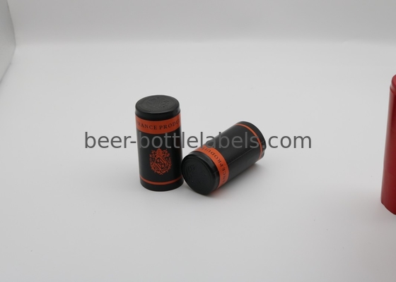 25*43mm 30*60mm Whisky Wine Bottle Tamper Proof Aluminium Closures Caps