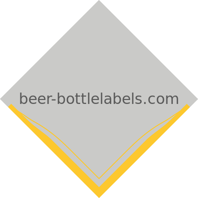 Gold Aluminum Foil Labels Water Resistant Self Adhesive With Logo Printing