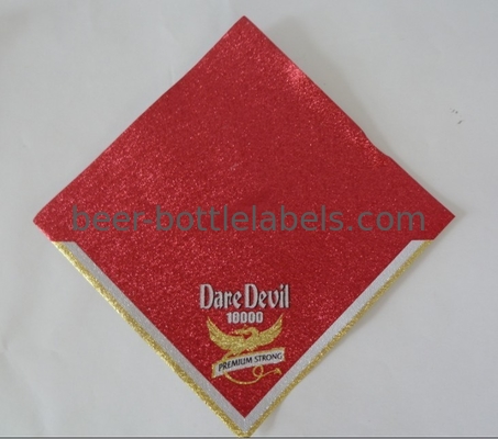 Oil Proof Waterproof Wine Labels Custom Wine Label Stickers Non Toxic Anti UV