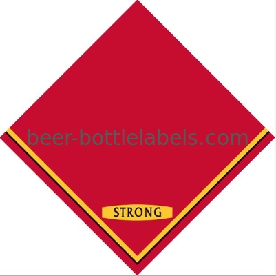 Oil Proof Waterproof Wine Labels Custom Wine Label Stickers Non Toxic Anti UV