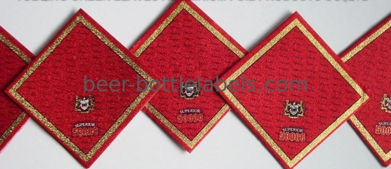 Heat Resistant Waterproof Stickers For Bottles Aluminum Foil Coated Paper