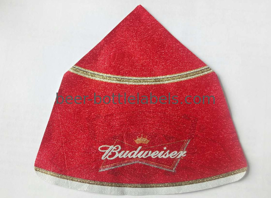 Moistureproof Waterproof Beer Labels Anti UV Hot Stamping For Plastic Bottles