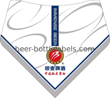 Moistureproof Waterproof Beer Labels Anti UV Hot Stamping For Plastic Bottles