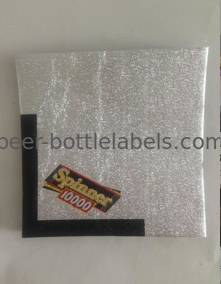 Heat Resistant Waterproof Beer Labels Custom Wine Bottle Labels Embossing Surface