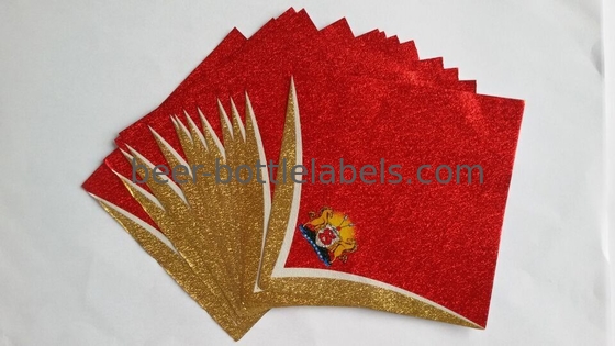 Custom Printing Aluminium Foil Stickers Uv Resistant Aluminium Foil Labels