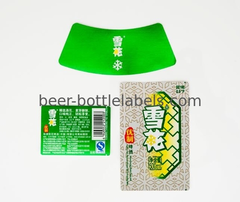 Self Adhesive Removing Wine Bottle Labels Eco Friendly Wet Strength Paper