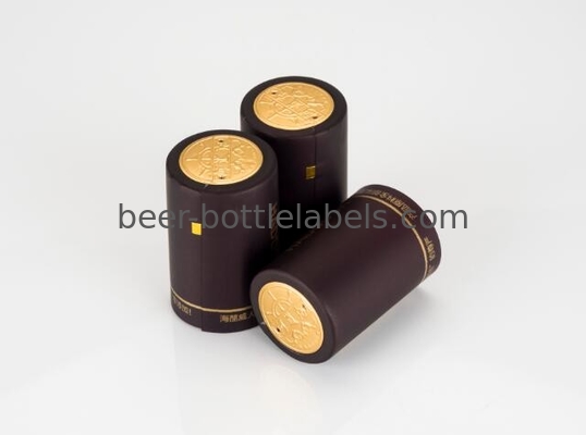Customized Wine Bottle Shrink Caps Tin Wine Capsules Gravure Printing