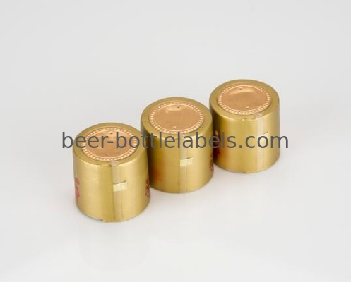 Custom PVC Capsule Heat Shrinker Printing Logo Champagne Foil Capsules