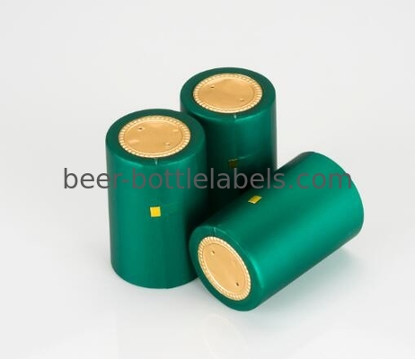 Custom PVC Capsule Heat Shrinker Printing Logo Champagne Foil Capsules