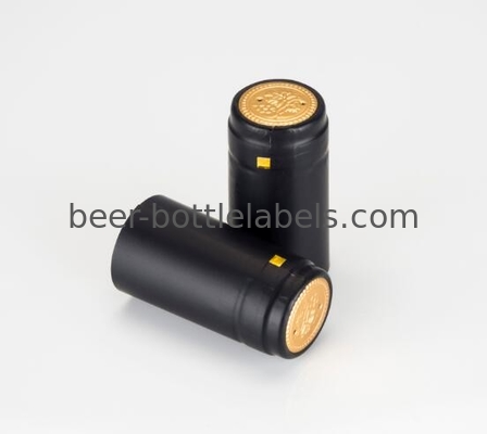 Custom PVC Capsule Heat Shrinker Printing Logo Champagne Foil Capsules