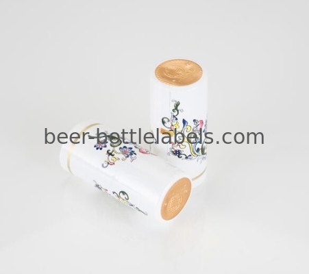Durable Wine Bottle Shrink Caps PVC Heat Shrink Capsule Anti Slip Embossed