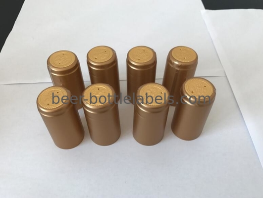 Tin Wine Capsules PVC Capsule Heat Shrinker Anti ultraviolet 30mm x 65mm