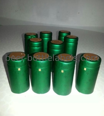Red Wine Glass Bottle PVC Shrink Capsules Environment Friendly Nontoxic