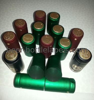 Professional Heat Shrink Bottle Caps PVC Shrink Film Wine Bottle Cap ECO Friendly