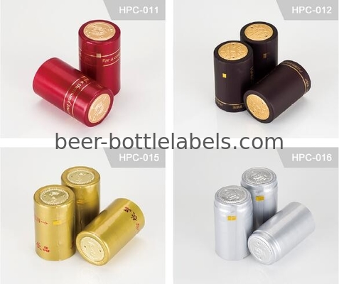 Anti Ultraviolet Heat Shrink Capsules Waterproof PVC Capsules For Wine Bottles