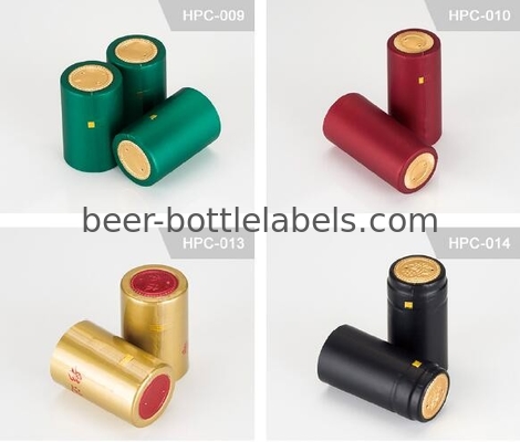 Anti UV Red PVC Shrink Capsules Wine Shrink Caps Waterproof Gravure Printing