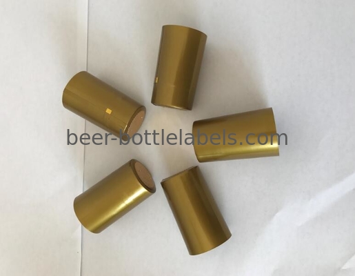 Water Resistant PVC Shrink Capsules UV Proof 50micron - 100micron Thickness