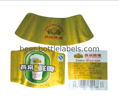 Roll Aluminum Foil Wine Bottle Stickers Moisture Proof Water Resistant