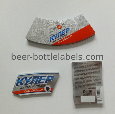 Roll Aluminum Foil Wine Bottle Stickers Moisture Proof Water Resistant