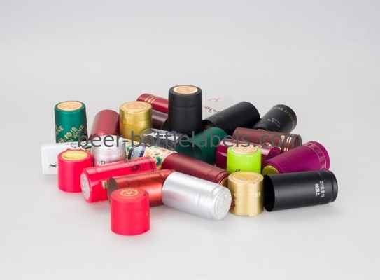 Aluminium Foil Wine Bottle Shrink Seals Moistureproof ISO9001 Certification