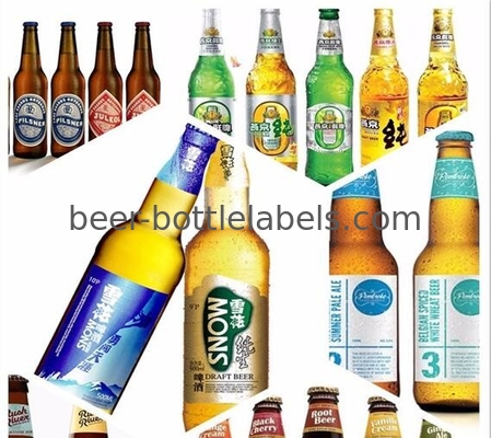 High End Non Toxic Wine Bottle Neck Labels Matte Glossy Lamination Uv Coating