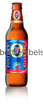 CMYK Round Metalized Labels Water Resistant Bottle Labels Film Lamination