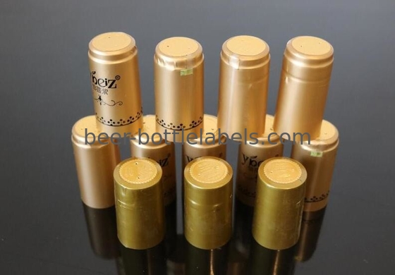 Gravure Printing Oilve Oil Heat Shrink Capsules Waterproof With HACCP Certificated