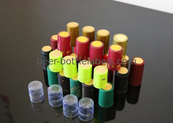 Matte Burgundy Personal Heat Shrink Capsules Non Toxic 60mic - 80mic Tickness